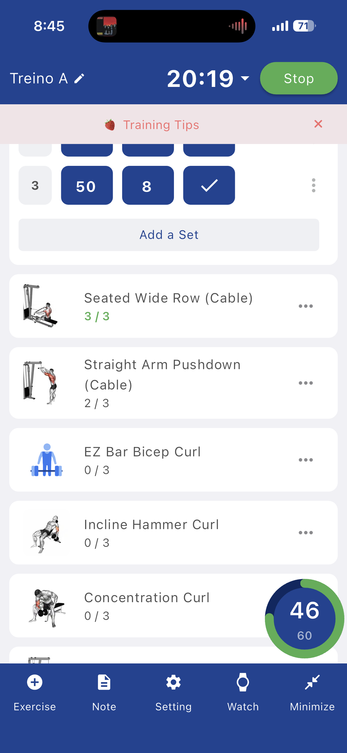 Garmin activity 1